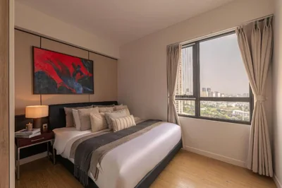 带景观的三卧室公寓 — Masteri Thao Dien Premium Apartment Raymond Holm